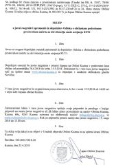Sklep o javni razgrnitvi sprememb in dopolnitev Odloka o občinskem podrobnem prostorskem načrtu za del območja enote urejanja KU11